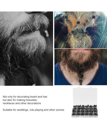 Shop Durable Black Hair Braid Beads for Stylish Braids & Role Play | International Shipping - Buy Online on GoSupps.com