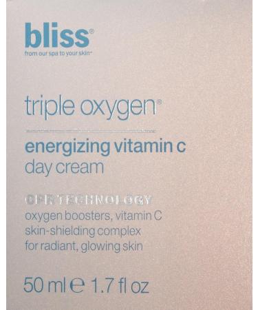 Buy Bliss Triple Oxygen Vitamin C Day Cream | Hydrates & Brightens Glowing Skin - 1.7 fl. oz (50ml) | International Shipping Available - Buy Online on GoSupps.com