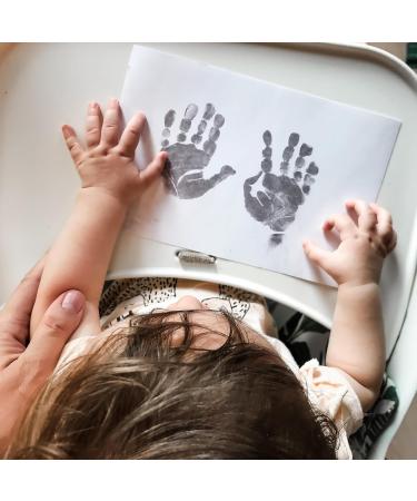 Perfect Baby Gifts: Inkless Baby Print Set | 8 Safe Chemical-Free Newborn Prints | Handprint & Footprint Set | Danish Quality from MINI Misiu - Buy Online on GoSupps.com