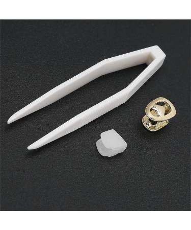 Hip Hop Teeth Decoration Teeth Brace Decoration 2 Copper Fashionable for Concert for Party(gold) - Buy Online on GoSupps.com