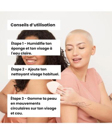 Eponge visage Exfoliante Eponge de Nettoyage pour Peau Sensible Nettoyage des Pores usage quotidien - S and Va  - Buy Online on GoSupps.com