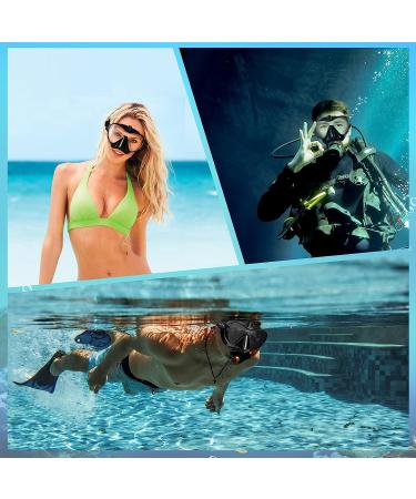 Frameless Snorkel Mask with GoPro Mount | Anti-Fog Tempered Lens | Dive and Swim Gear Set for Adults - Pine Green - Buy Online on GoSupps.com