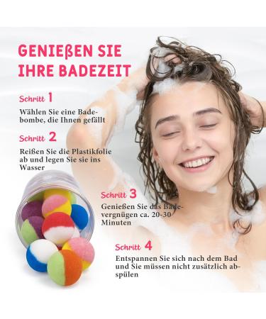 Bath Bomb Gift Set - 15 Natural Bath Bombs 5 Luxurious Fragrances | Perfect Mother's Day Gift - Buy Online on GoSupps.com