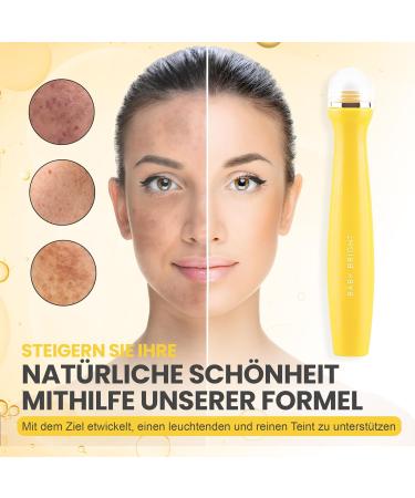 Buy Baby Bright Eye Roller Serum - Hydrating Under Eye Brightener with Lemon & Vitamin C Anti-Wrinkle & Dark Circle Treatment 15ml - Buy Online on GoSupps.com