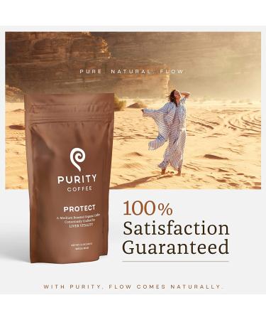 Purity Coffee EASE Dark Roast Low Acid Organic Whole Bean 12 oz - USDA Certified Specialty Grade Arabica - Third Party Tested for Mold, Mycotoxins, Pesticides - Purity Protect 12 oz Bag - Buy Online on GoSupps.com