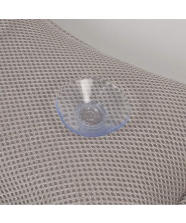 Ciieeo Bath Pillow Spa with Suction Cups - Non Slip Neck and Back Support Cushion for Tub - Grey - Buy Online on GoSupps.com