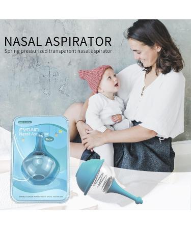 Baby Nasal Aspirator Cleanable & Reusable Booger Sucker for Newborns | Nasal Bulb Syringe Snot Cleaner - Buy Online on GoSupps.com