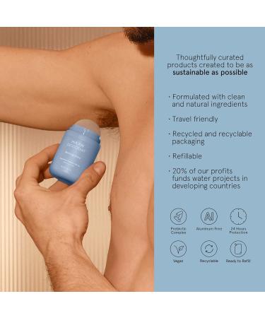 HAAN Natural Deodorant for Women and Men (1.4 Fl. Oz.) + Refill Morning Glory (4 Fl. Oz.) with 24 Hour Odor Protection | Vegan Deodorant Balance Your Skin's | Aluminium Free Paraben Free - Buy Online on GoSupps.com