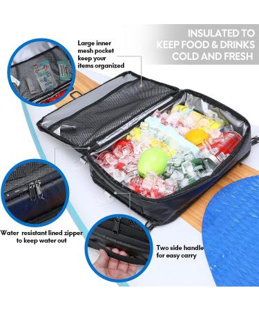 Haimont Waterproof Black SUP Deck Cooler Bag for Stand-up Paddleboard - Buy Online on GoSupps.com