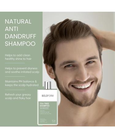 Color Safe Tea Tree Shampoo with Peppermint Oil - Deep Cleanser for Dandruff & Itchy Scalp 10.1 oz | Hair Regrowth for All Hair Types - Buy Online on GoSupps.com