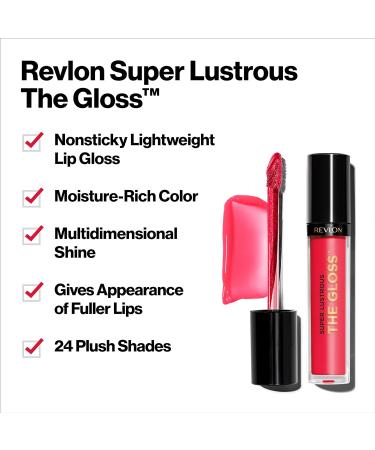 Revlon Super Lustrous Lip Gloss - Indulge In It - High Shine Finish - 0.13 oz / 1.2 oz - Buy Online on GoSupps.com