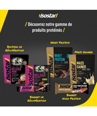 Isostar - Whey Protein - Milk Protein Powder for Hyperprotein Drink - Flavor: Vanilla - Weight: 570 g (19 drinks) - 212496 - Buy Online on GoSupps.com