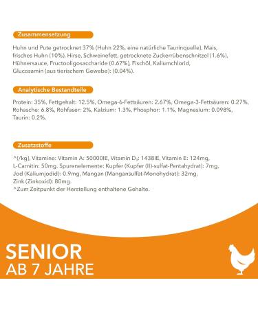 IAMS Senior Dry Cat Food with Chicken - 1.5 kg | Premium Dry Food for Cats 7+ Years - Buy Online on GoSupps.com