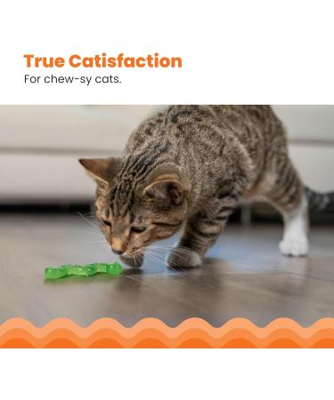 Catstages Orkakat Wiggle Worm Dental Catnip Cat Chew Toy - Buy Online on GoSupps.com