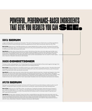 Babe Original Triple Threat Mini Set: Lash Essential Serum, Enhancing Conditioner, Brow Amplifying Serum - 3 Pack - Buy Online on GoSupps.com