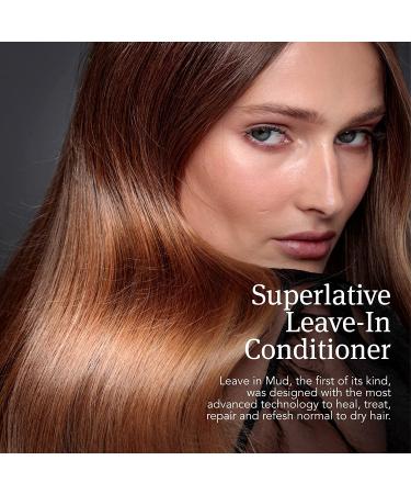 Saphira Hydrating Leave In Mud Conditioner - 8.5oz | Styling & Healing for Dry Damaged Hair | Strengthening & No Rinse Therapy - Buy Online on GoSupps.com