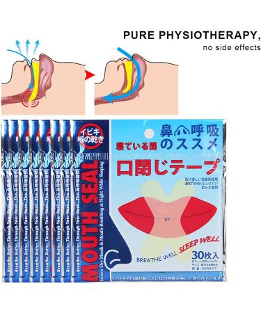 Tyenaza 240pcs Mouth Tape for Anti-Snoring Strips - Snoring Aid for Improved Nose Breathing and Reduction of Snoring - Buy Online on GoSupps.com