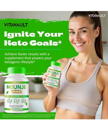 Mounje Pure Keto Capsules Mounje Pure Advanced Formula Pills - Maximum Strength Mounje Pure All Natural Keto Pills MounjePure Capsules Mounje Pure Official Formula Pills Reviews (2 Pack) - Buy Online on GoSupps.com