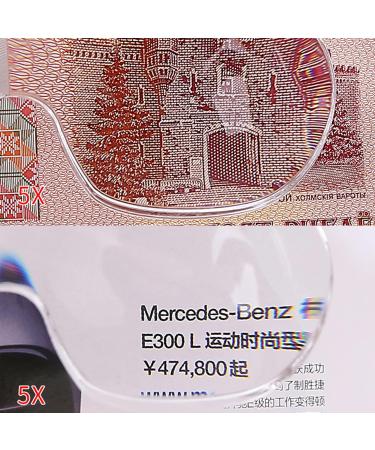 Head-Magnifier Glasses with 2 LED Lights USB-Charging Magnifying Eyeglasses for Reading Jewelry Craft Watch Repair Hobby Hands Free Magnifier for Reading Books Small Gift - Buy Online on GoSupps.com