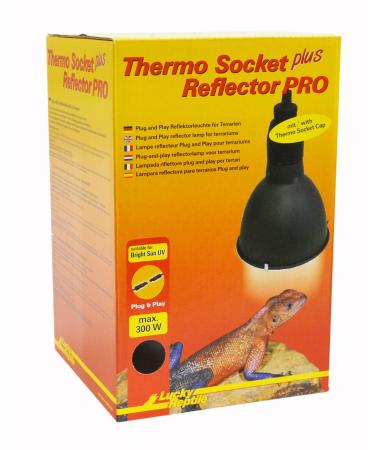 Lucky Reptile HTRP-1UK Thermo Socket plus Reflector with plug connection small - Buy Online on GoSupps.com