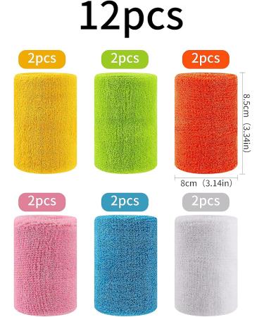 Glaitc 12-Pack Sports Welding Straps Wrench Bracelets for Men & Women | Perfect for Tennis Basketball Running & Gym Training - Buy Online on GoSupps.com