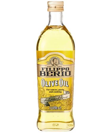 FILIPPO BERIO Pure Olive Oil Cooking Oil & Salad Dressing Glass Bottle 1Ltr Olive Oil 1 l (Pack of 1) - Buy Online on GoSupps.com