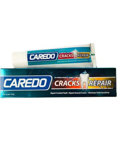 CAREDO Healing Teeth Crack Toothpaste - Repair Cracked Enamel, Cure Sensitivity, Remove Pigment - 100g (Pack of 2) - Buy Online on GoSupps.com