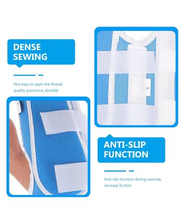 Buy Blue Strap Wrist Brace & Forearm Supporter | Thumb Stabilizer & Splint for Wrist Pain Relief International Shipping Available - Buy Online on GoSupps.com
