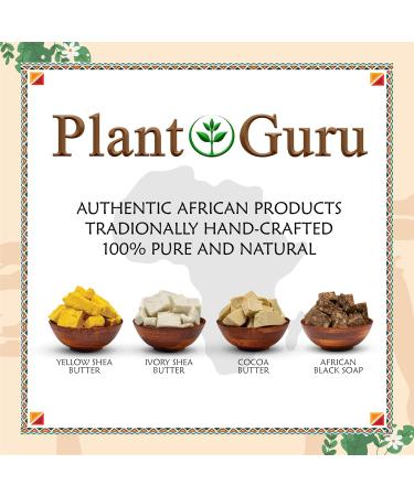Raw African Shea Butter 8 oz - 100% Pure Natural Unrefined Yellow - Ideal Moisturizer for Skin Hair & DIY Soap | Imported from Ghana - Buy Online on GoSupps.com