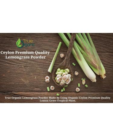 Organic Lemon Grass Powder 3.5 oz - USDA Certified, Non-GMO, Pure Ceylon Premium Quality - Buy Online on GoSupps.com