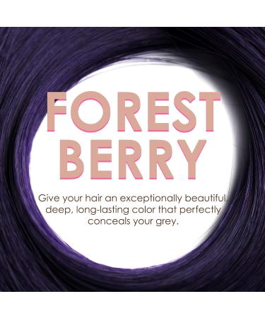 Naturia Permanent Hair Dye Cream - All The Good From Milk Proteins and Peach Extract - Premium Quality Hair Colour - For Soft and Shiny Hair - Long Lasting Hair Colour - Forest Berry - Buy Online on GoSupps.com