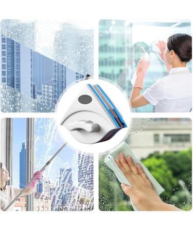 Double-Side Magnetic Glass Wiper Window Cleaner - Window Glass Cleaner Glass Wiper Cleaning Tools Glasses Cleaner for High Cleaning Brush for Home School Hotel (3 8MM) S(3 8mm) - Buy Online on GoSupps.com
