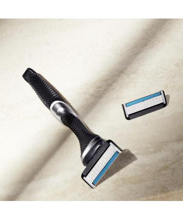 Dollar Shave Club 6-Blade Razor Starter Set | Extra Close Shave with Precision 1 Handle & 2 Cartridges - Buy Online on GoSupps.com