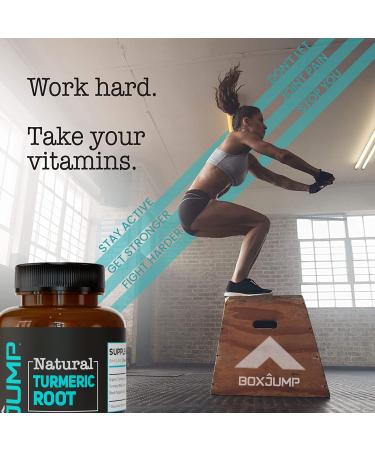 Turmeric Curcumin 1200mg with Black Pepper Extract Vegan Joint Support Supplement 60 Capsules with BioPerine - Buy Online on GoSupps.com