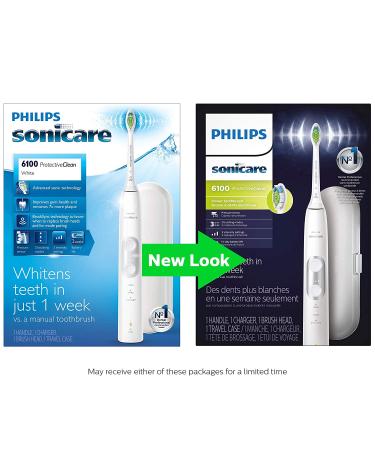 Philips Sonicare ProtectiveClean 6100 Electric Toothbrush White HX6877/21 - Buy Online on GoSupps.com