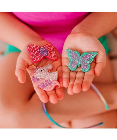 FROG SAC Sparkle Charm Headbands for Girls | Interchangeable Butterfly, Bow, Unicorn Kids Headband | Rhinestone Hair Accessories for Toddlers and Little Girls - Buy Online on GoSupps.com