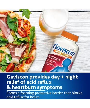 Gaviscon Max Berry Tablet 50 Count - Buy Online on GoSupps.com