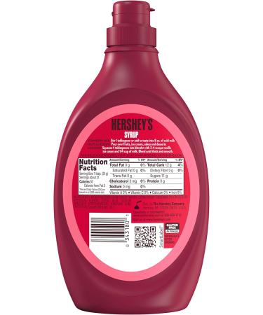 HERSHEY'S Strawberry Syrup 22 Ounce - Buy Online on GoSupps.com