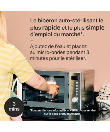 Tommee Tippee Closer to Nature Baby Bottles Breast-Mimicking Teat with Anti-Colic Valve 260 ml Pack of 6 Be Kind M - Buy Online on GoSupps.com