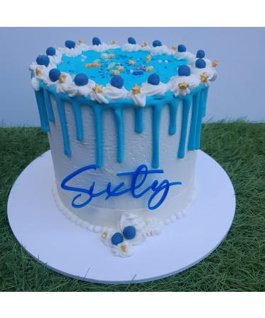 Any Age Number Cake Topper Custom Acrylic Age Cake Topper Any Personalised Age Acrylic Cake Topper (LIGHT PURPLE)