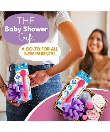 Bumco Baby Diaper Rash Cream Applicator - Butt Paste Diaper Cream Spatula - Newborn Essentials for Baby Registry and Shower Gifts (Pink) - Buy Online on GoSupps.com