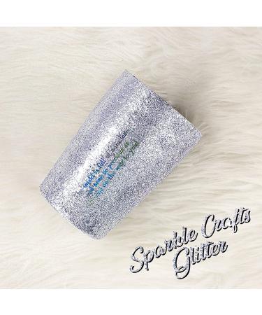 150g Extra Fine Holographic Silver Glitter - Perfect for Nails, Body, Face, Hair & Crafts - Buy Online on GoSupps.com