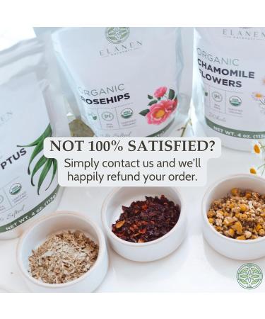 Elanen Naturals Organic Astragalus Root 4 oz. (113g) USDA Certified Organic Astragalus Membranaceus Dried Root Tea Huang Qi Cut & Sifted - Buy Online on GoSupps.com