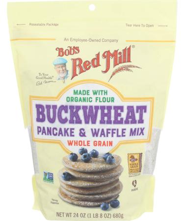 Bob's Red Mill Buckwheat Pancake & Waffle Mix, 24 oz - Buy Online on GoSupps.com