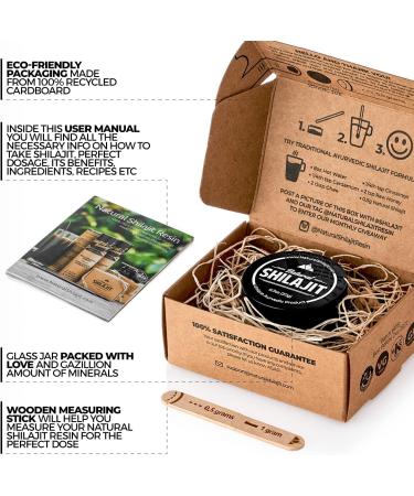 NATURAL SHILAJIT Resin 20G Shilajit Honey Sticks 30 Count Capsules 60 Count - Buy Online on GoSupps.com