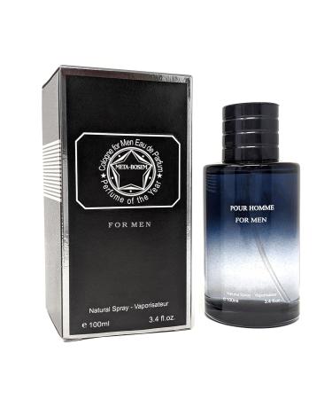 META-BOSEM SAGE Cologne for Men Eau de Toilette Natural Spray Masculine and Woody Scents | Casual and Formal Wear | Great Gift Collection for Holidays 3.4 Fl Oz/100 Ml - Buy Online on GoSupps.com