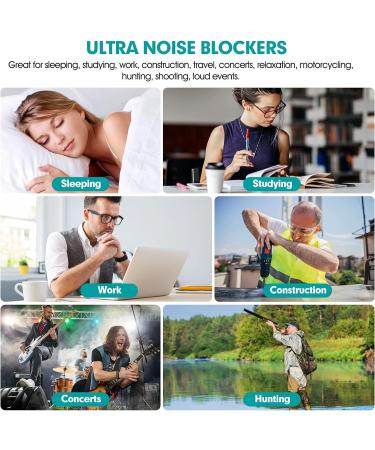 200 Pairs Black Foam Earplugs - Noise Cancelling Individually Bagged for Sleeping & Work - Sound Blocking & Snoring Relief - Buy Online on GoSupps.com