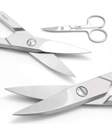 REMOS Stainless INOX Toenail Scissors 10.5cm - Precise Toenail Cutting - Buy Online on GoSupps.com