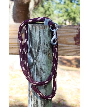 Cavallo Hanka Nylon Lead Rope with Snap - Red Wine | Tack Shack of Ocala - Buy Online on GoSupps.com