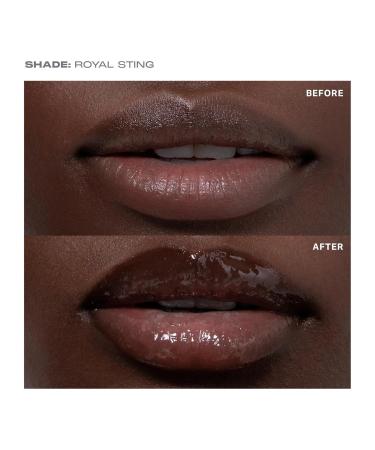 Morphe Hot Honeys Volumizing Lip Oil Plumper - Hydrating Lip Gloss for Women with Manuka Honey + Chili Extract - Makeup for Tingling Volume & Glossy Sheer Tint - Hive Mentality (0.15 fl oz) - Buy Online on GoSupps.com